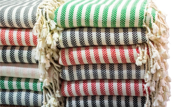 woven throw blanket