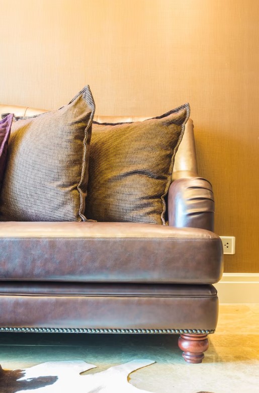 Bolton Brown Leather Sofa