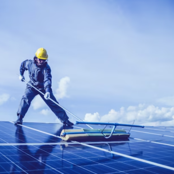 solar panel cleaning services