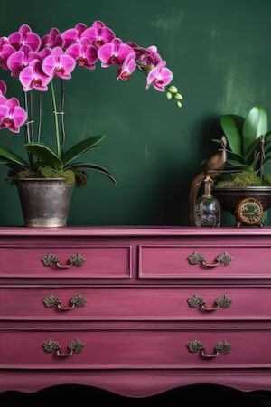 abstract floral design