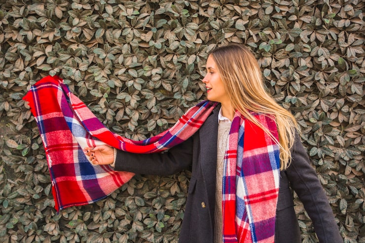 woven throw blanket