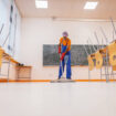 school cleaning service